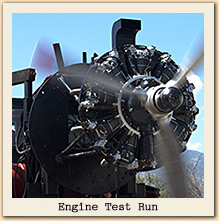 Engine test run
