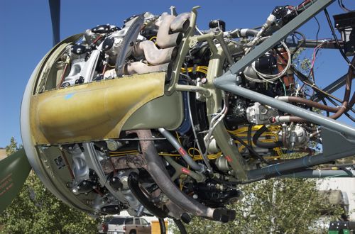 BMW 801 engine run