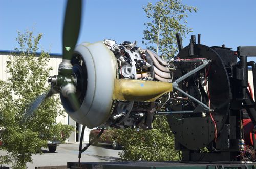 BMW 801 engine run